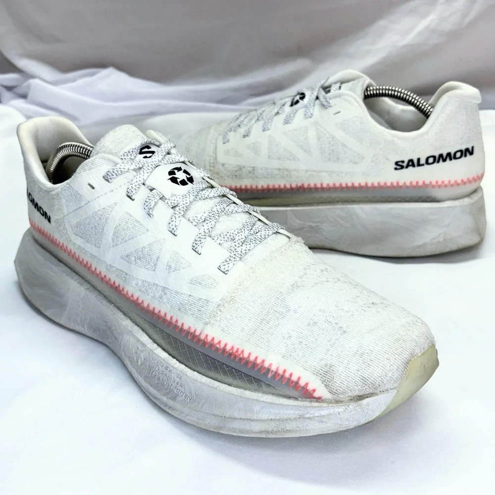 Salomon Index 03 Running Shoes Men's US 12 Women 11 'White Cherry Tomato'473772
